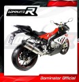 kompletny układ wydechowy z tłumikiem DOMINATOR Full System HP1 pasujący do motocykla BMW S1000RR EX 2017 - 2018