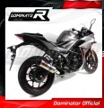 exhaust muffler DOMINATOR HP3 fits to Yamaha YZF R3 2015  2018 3