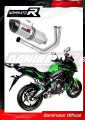 kompletny układ wydechowy z tłumikiem DOMINATOR Full System HP1 pasujący do motocykla Kawasaki VERSYS 650 2015 - 2020
