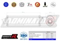 exhaust muffler DOMINATOR OV fits to Triumph SPEED TRIPLE 1050 2005  2010 2