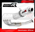 kompletny układ wydechowy z tłumikiem DOMINATOR Full System Okrągły pasujący do motocykla BMW K1200RS 2001 - 2003