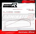 exhaust muffler DOMINATOR HP3 fits to Yamaha YZF R3 2015  2018 4