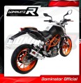 exhaust muffler DOMINATOR HP3 fits to KTM 390 Duke 2013  2016 3