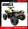 wydech tłumik DOMINATOR Okrągły pasujący do motocykla Can am BRP RENEGADE 1000 2012 - 2018 4