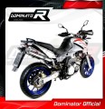 wydech tłumik DOMINATOR Okrągły pasujący do motocykla Aprilia Pegaso 650 Strada 2007 - 2010 3