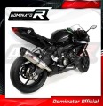 exhaust muffler DOMINATOR HP1 fits to Kawasaki ZX6R 636 2009  2024 3
