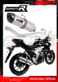 kompletny układ wydechowy z tłumikiem DOMINATOR Full System HP1 pasujący do motocykla Suzuki GSX S 125 2017 - 2019