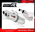 wydech tłumik DOMINATOR Owalny pasujący do motocykla Aprilia Pegaso 650 Strada 2005 - 2006