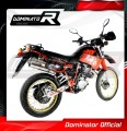 wydech tłumik DOMINATOR Owalny pasujący do motocykla Yamaha XT 600 1987 - 1989 3