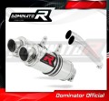 exhaust muffler DOMINATOR GP1 fits to Yamaha TDM 900 2002  2009