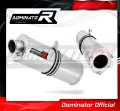 wydech tłumik DOMINATOR Owalny pasujący do motocykla Kawasaki ZX6R 1995 - 1997