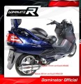 exhaust muffler DOMINATOR ROUND fits to Suzuki BURGMAN 400 1998  2002 4