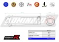 wydech tłumik DOMINATOR GP2 pasujący do motocykla Honda CB 500 X 2013 - 2016 2
