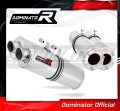wydech tłumik DOMINATOR Owalny pasujący do motocykla Suzuki GSXR 1300 Hayabusa 1999 - 2007 2