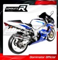 wydech tłumik DOMINATOR Okrągły pasujący do motocykla Suzuki GSXR 750 K1 K5 2001 - 2005 2