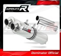 exhaust muffler DOMINATOR ROUND fits to Aprilia Tuono 1000 R 2006  2010